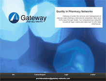 Tablet Screenshot of gateway-networks.com